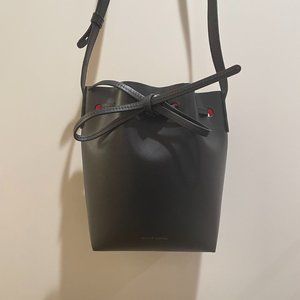 Mansur Gavriel Mini Mini Bucket Bag (black)